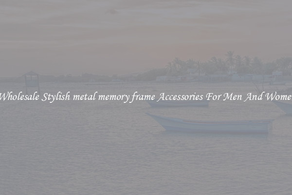 Wholesale Stylish metal memory frame Accessories For Men And Women