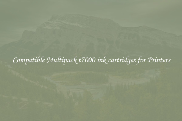 Compatible Multipack t7000 ink cartridges for Printers